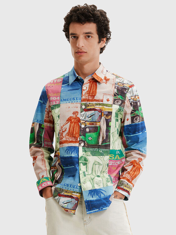 Риза CAM с пачуърк елементи - 1