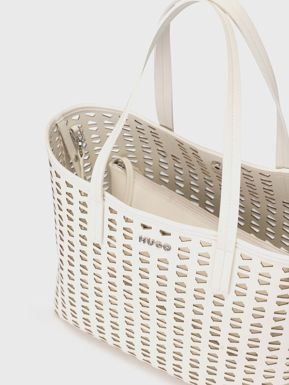 CHRIS 2 in 1 black shopper bag - 6