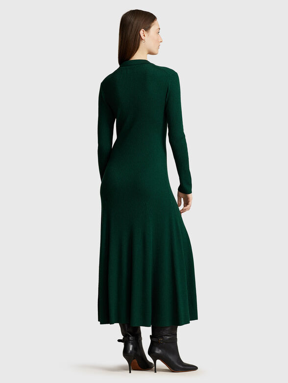 Midi wool dress - 2