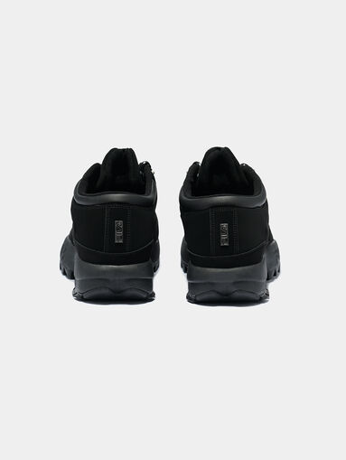 DISRUPTOR HIKER Black sneakers with logo details - 4