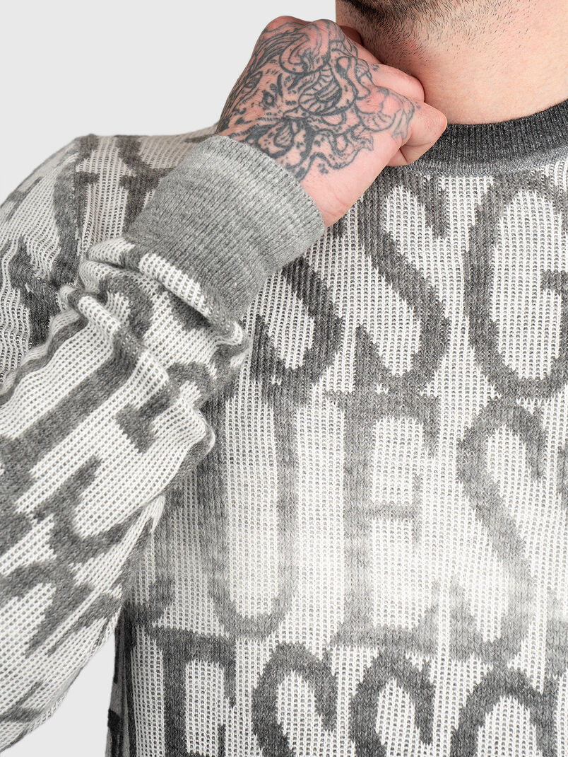 Sweatshirt with a crew neck and 4G logo - 3