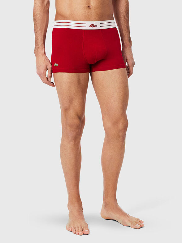 Set of three pairs of boxers with logo detail - 4