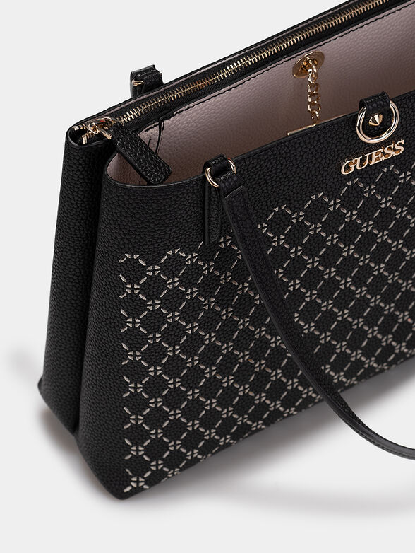 AMARA SOCIETY black bag with laser perforations - 4