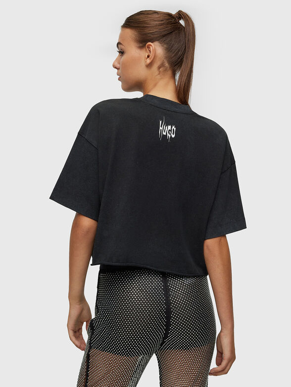 HUGO X BELLA POARCH croped T-shirt - 3