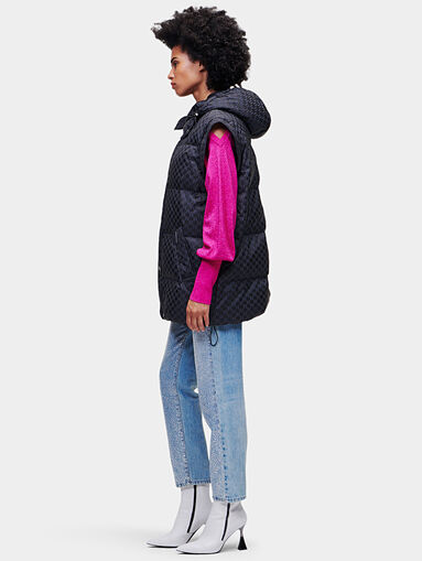 Padded jacket with reflective effect - 3