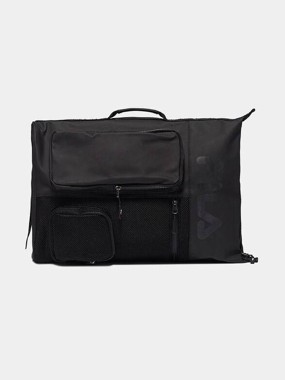 Unisex black backpack - 4