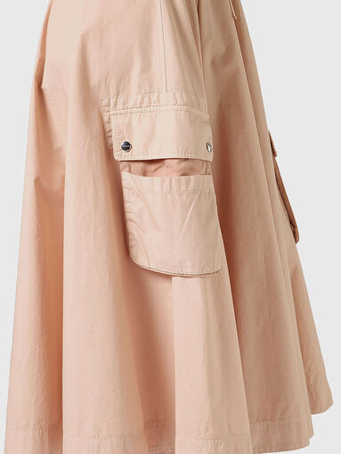 Midi skirt with accent pockets - 4