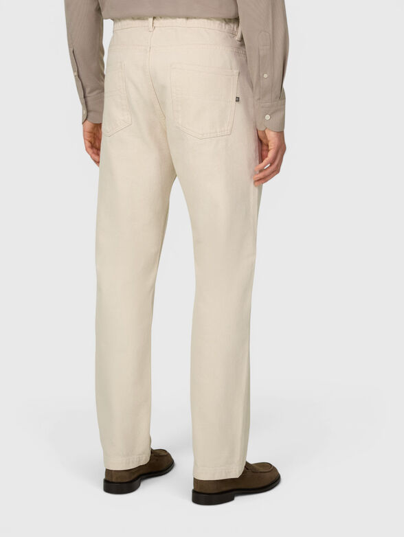 Straight-leg cotton trousers - 2