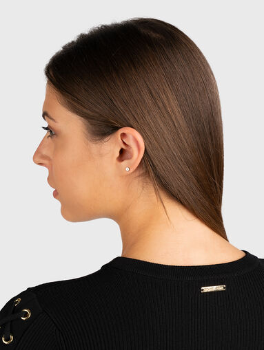 Ribbed cropped sweater - 5