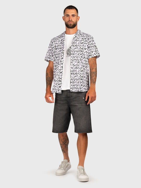 ELLINO shirt with logo print - 2