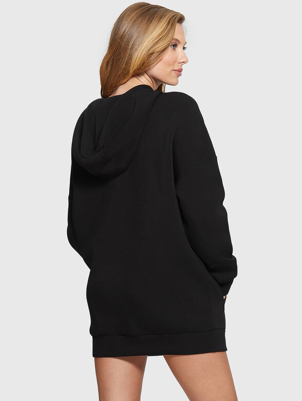 Sweatshirt type dress with logo detail - 2