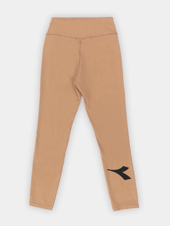 MANIFESTO beige sports leggings  - 2