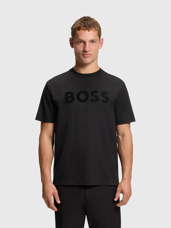 Тениска с лого акцент  - 1