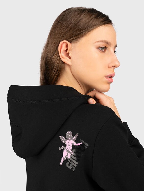 HL010 hooded sweatshirt with print - 3