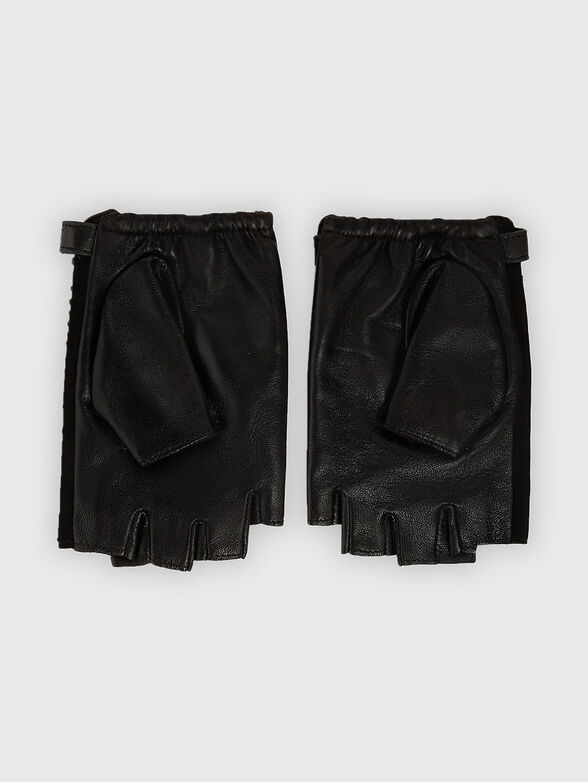 K/AUTOGRAPH rhinestone fingerless gloves - 2