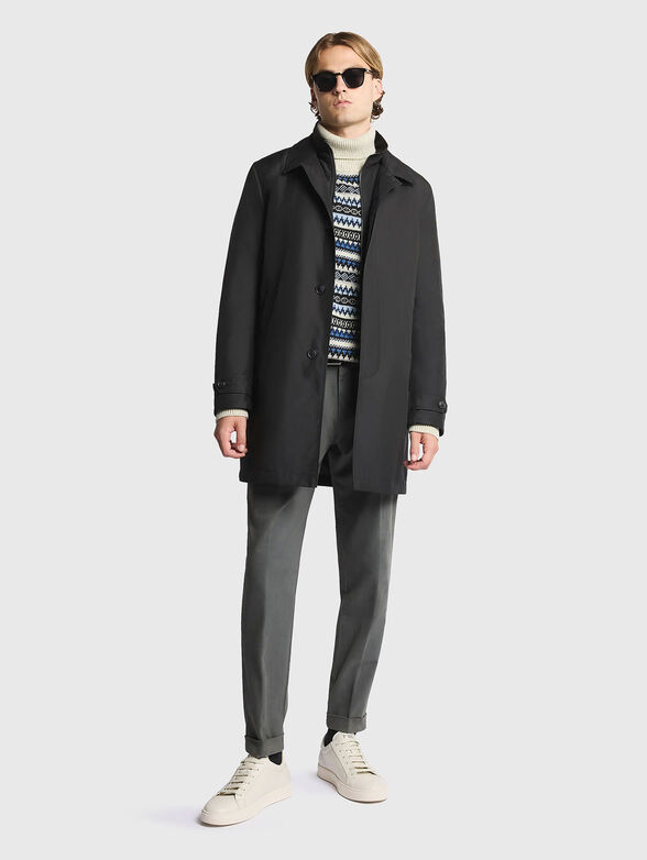 Padded poplin coat - 2