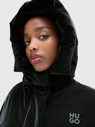 FLORITA oversized fit hooded jacket - 5