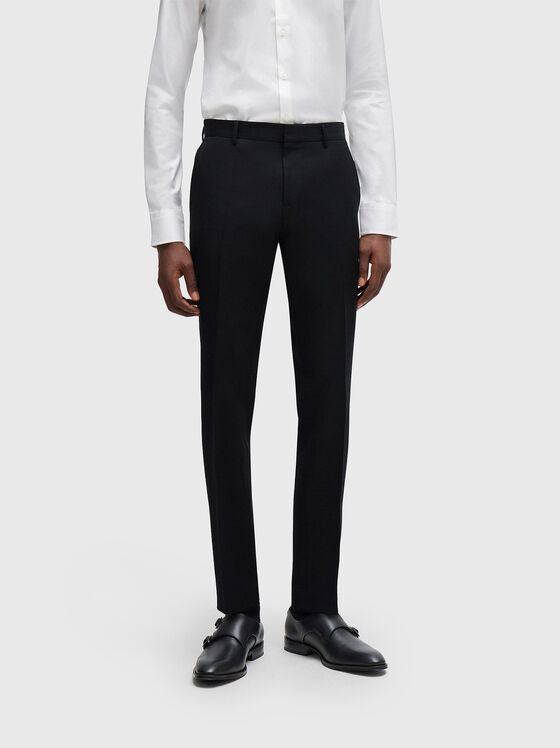 H-GENIUS wool slim trousers - 1