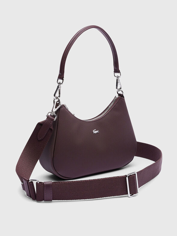 Small shoulder bag with saffiano effect - 4