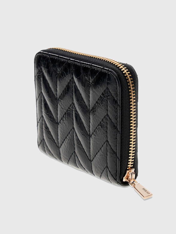 Wallet with a quilted effect - 3