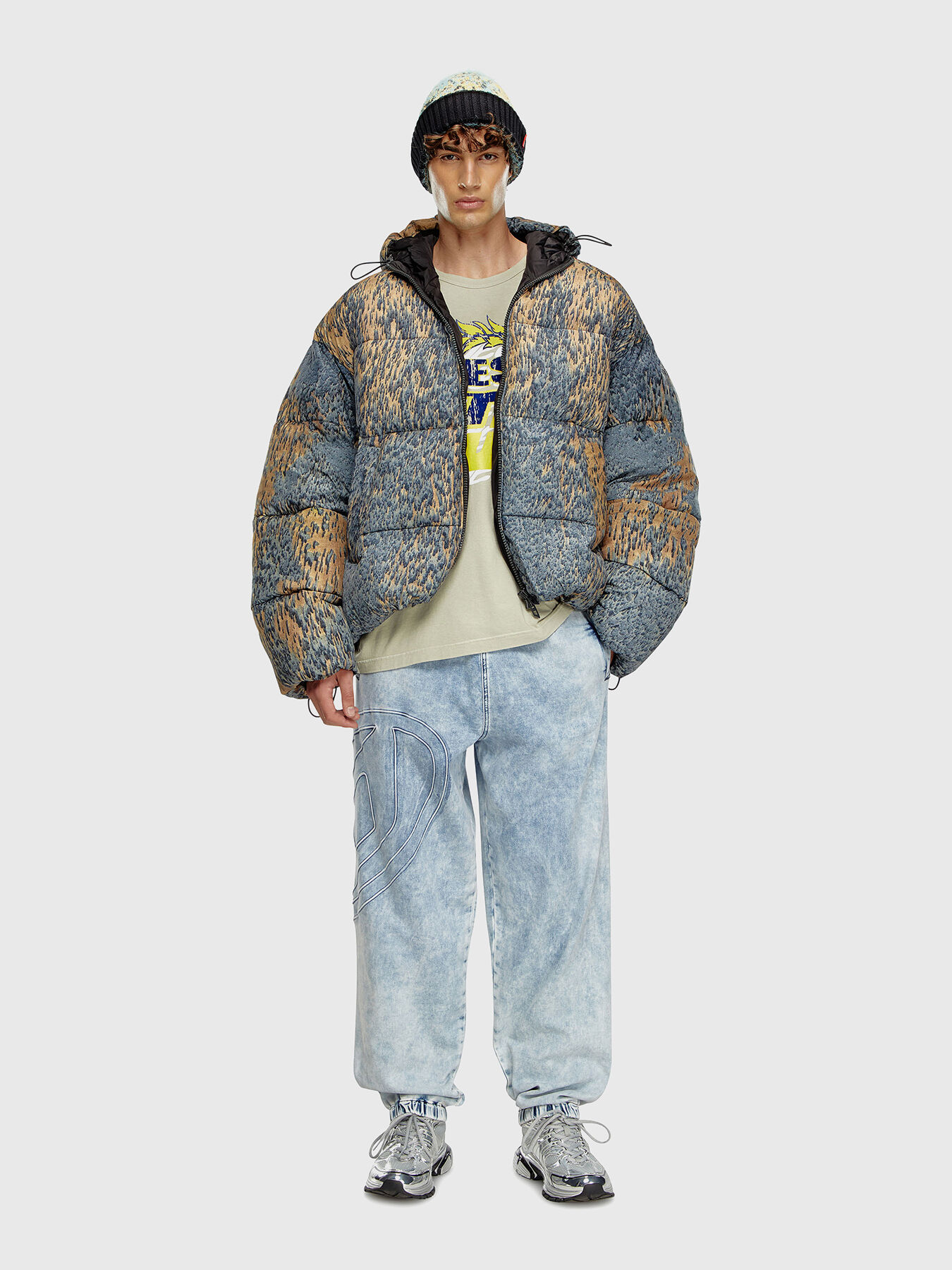 W-BOGAERT jacket with print brand DIESEL — Globalbrandsstore.com/en