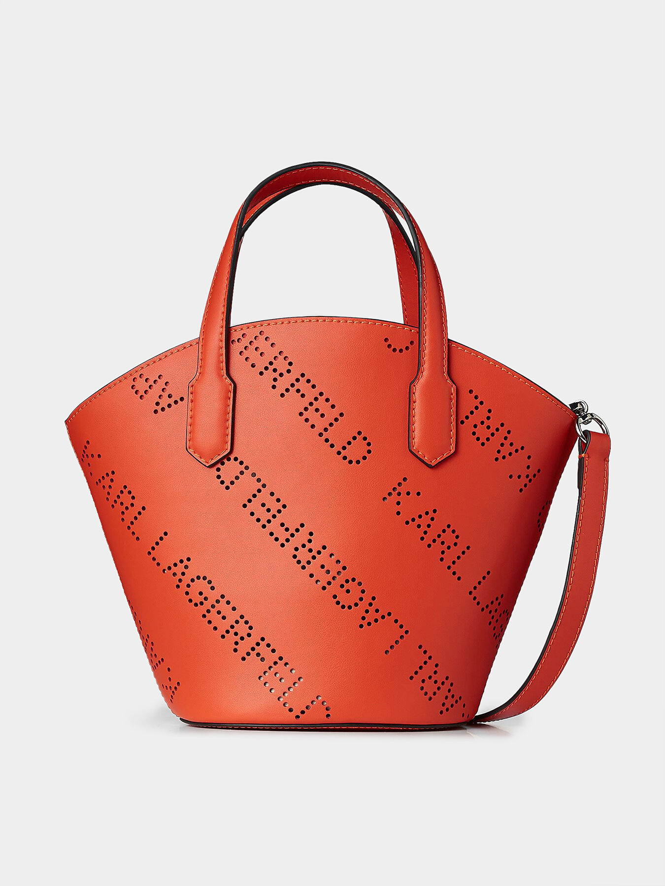 KARL LAGERFELD バッグ Ikon Aquarelle canvas tote bag | Black | Women | KARL LAGERFELD