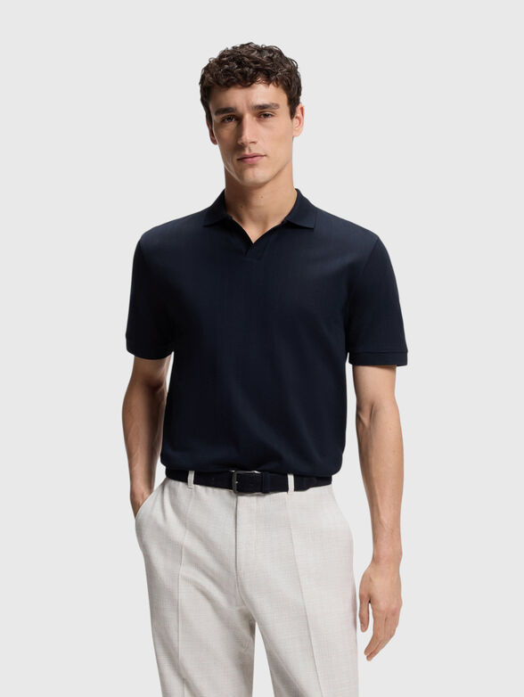 Cotton polo shirt - 1