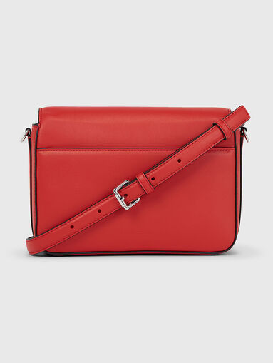 K/SIGNATURE leather crossbody bag in beige - 3