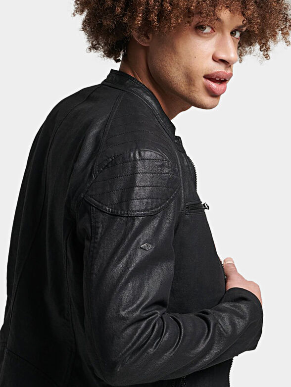 RACER denim jacket - 3