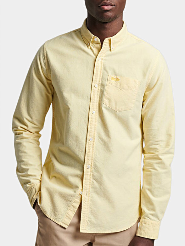 Oxford shirt with logo embroidery - 1