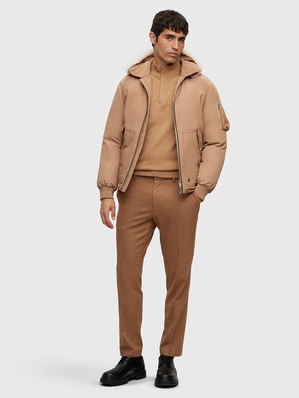 Sweater in cotton and wool  - 2