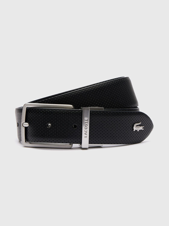 Double-face leather belt - 1