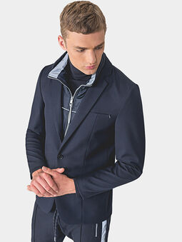 Slim blazer with detachable interior - 3