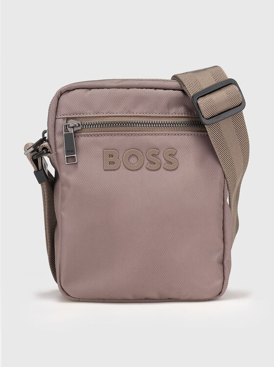 Crossbody bag with embossed logo - 1