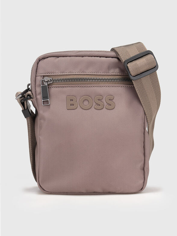 Crossbody bag with embossed logo - 1