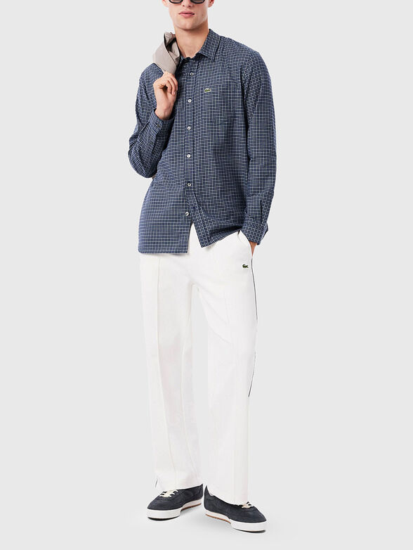 Regular fit plaid flannel shirt - 2