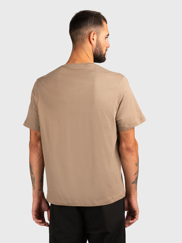 T-shirt with embossed logo - 3
