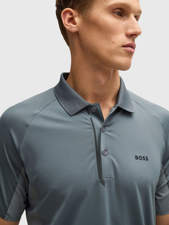 PADDYTECH polo shirt in black - 4