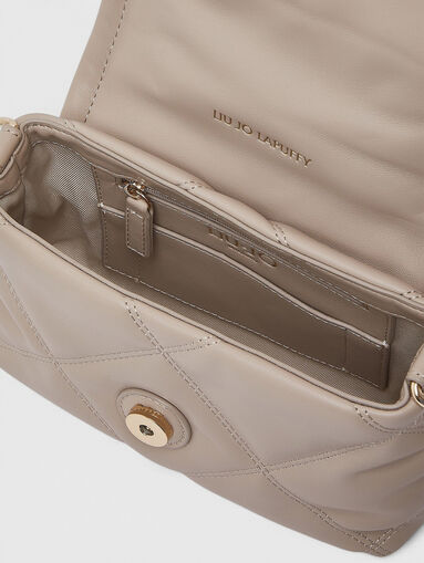 LAPUFFY Beige crossbody bag - 5