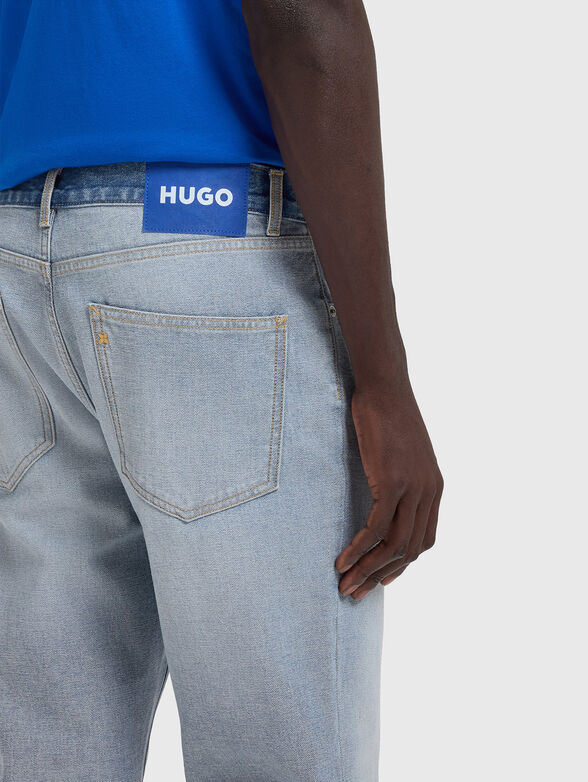 JONAH straight jeans with contrasting details - 3