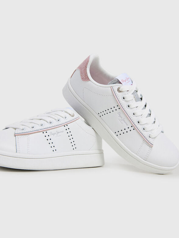 PLAYER NIGHT leather sneakers - 4