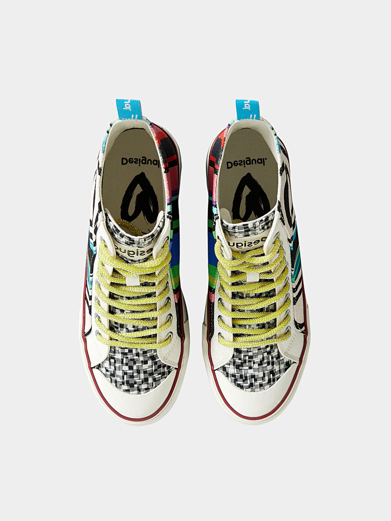 x-masuminnie  Desigual 6103368 DESIGUAL Women's 8 Shoes Sneakers Low Disney Cosmic Mickey
