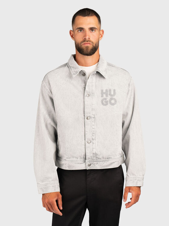 Дънково яке с акцентен гръб - 1