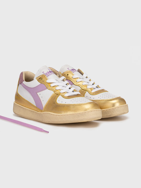 MI BASKET LOW METALLIC DIRTY sneakers - 2