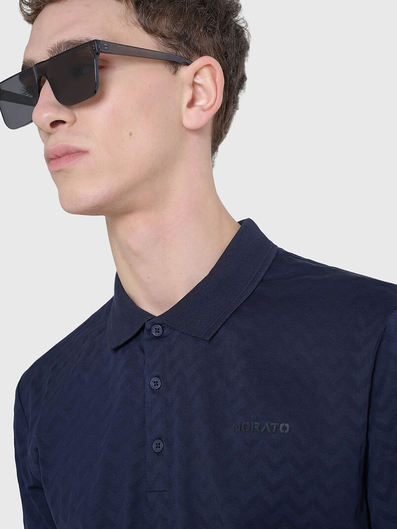 Polo shirt with buttons - 3
