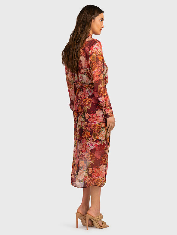 LAMA dress with animal print - 2