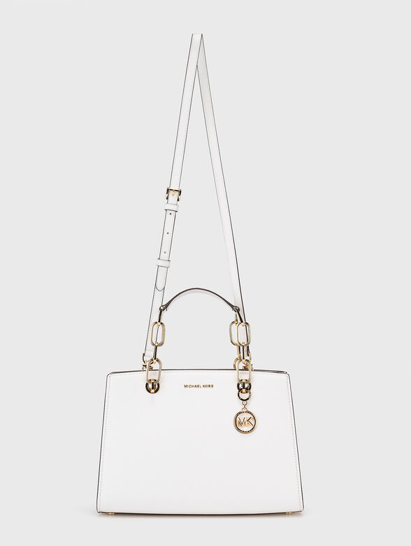 Beige leather bag - 2