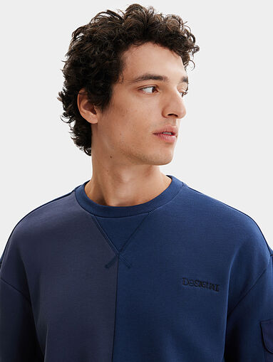 BRUNO sweater with accent pockets - 5