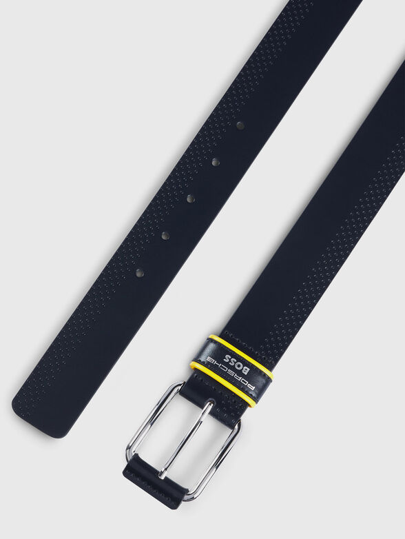 PORSCHE x BOSS leather belt - 3