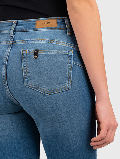 Skiny jeans with logo details - 4